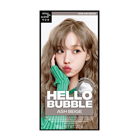 Hello Bubble 泡泡染髮劑 (10AB 霧感淺米色)