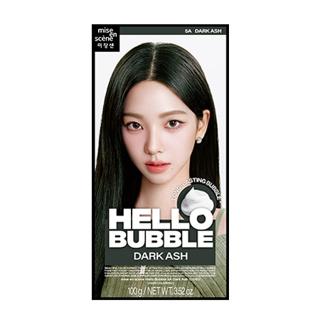 Hello Bubble 泡泡染髮劑 (5A 午夜霧灰色)