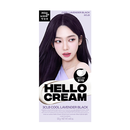 미쟝센 뉴 헬로크림 3CLB 쿨라벤더블랙의 상품 이미지