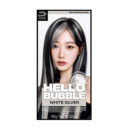 미쟝센 뉴 헬로버블 11WS화이트실버