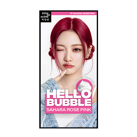 미쟝센 뉴 헬로버블 7P사하라로즈핑크