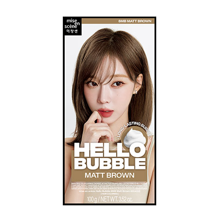 미쟝센 뉴 헬로버블 8MB매트브라운