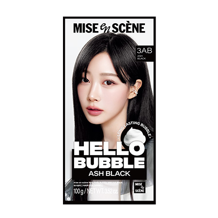미쟝센 뉴 헬로버블 3AB애쉬블랙