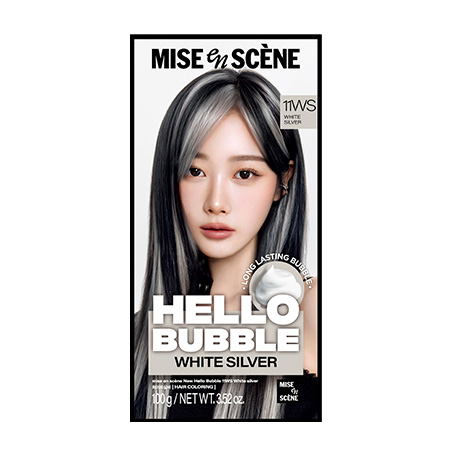미쟝센 뉴 헬로버블 11WS화이트실버