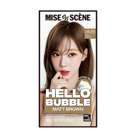 미쟝센 뉴 헬로버블 8MB매트브라운