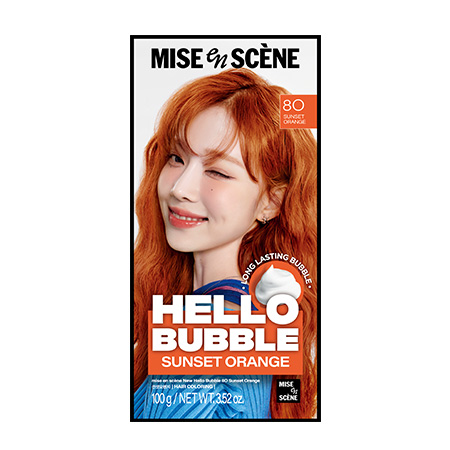 미쟝센 뉴 헬로버블 8O선셋오렌지