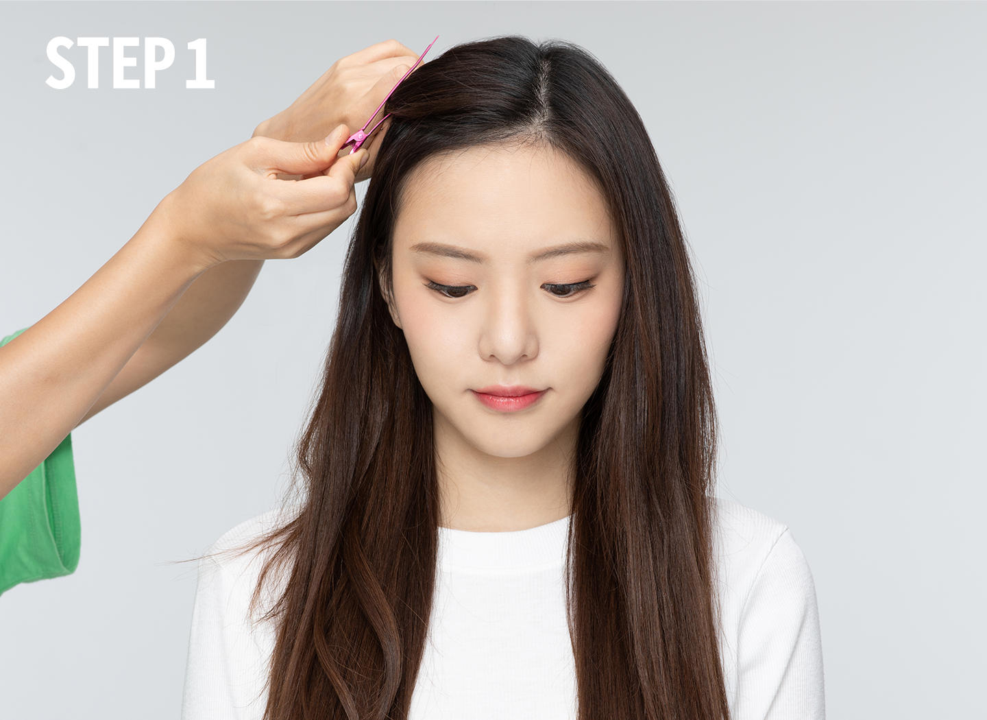6:4 웨이브 펌 헤어하는 방법 1