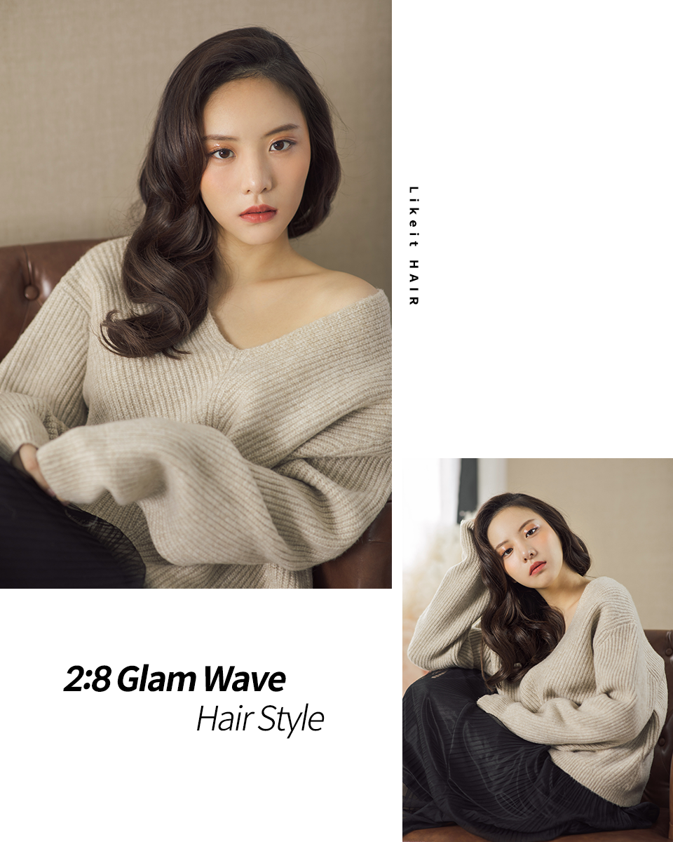 2:8 Glam Wave Hair Style