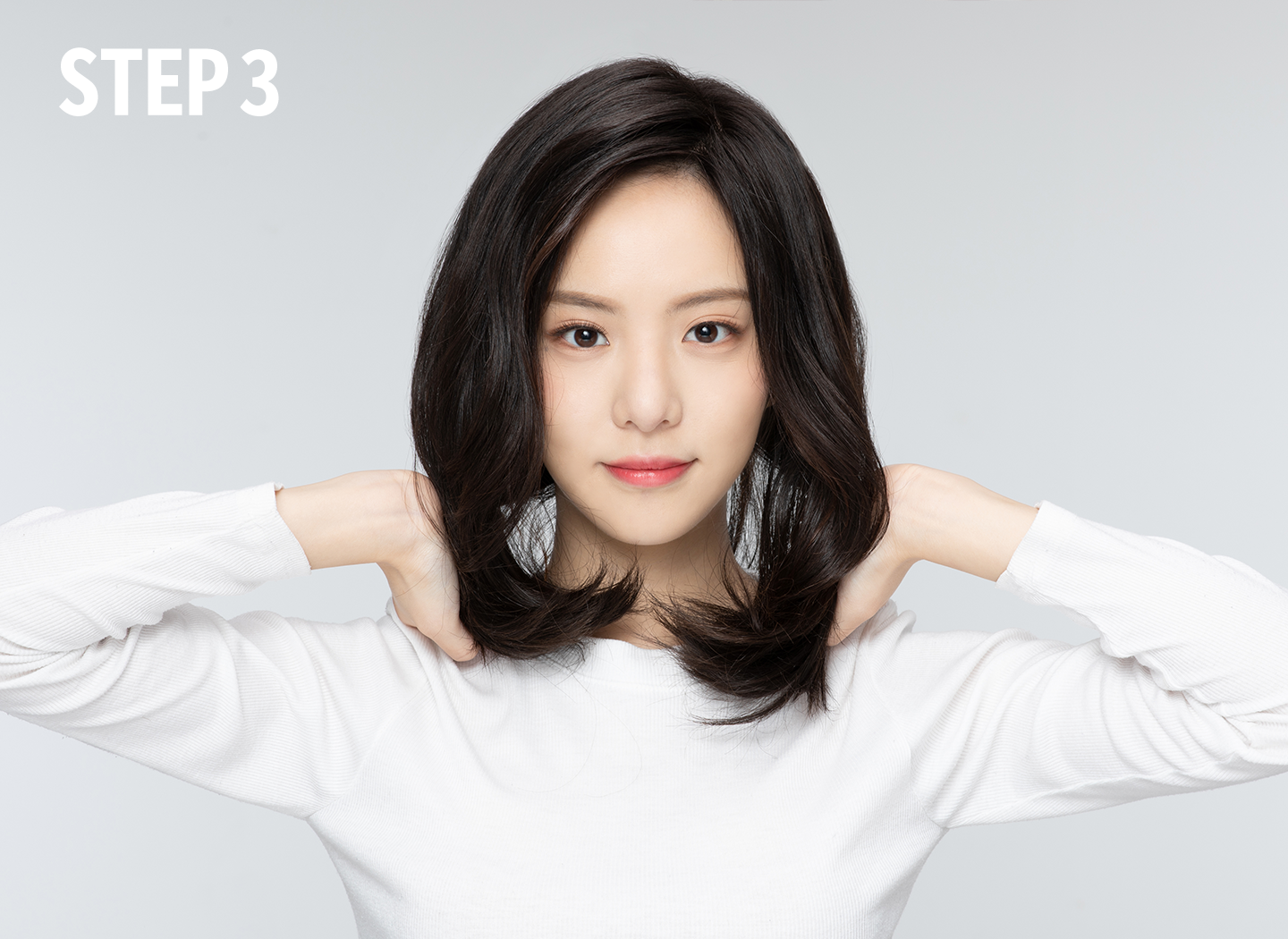 C컬 헤어 하는 방법 3