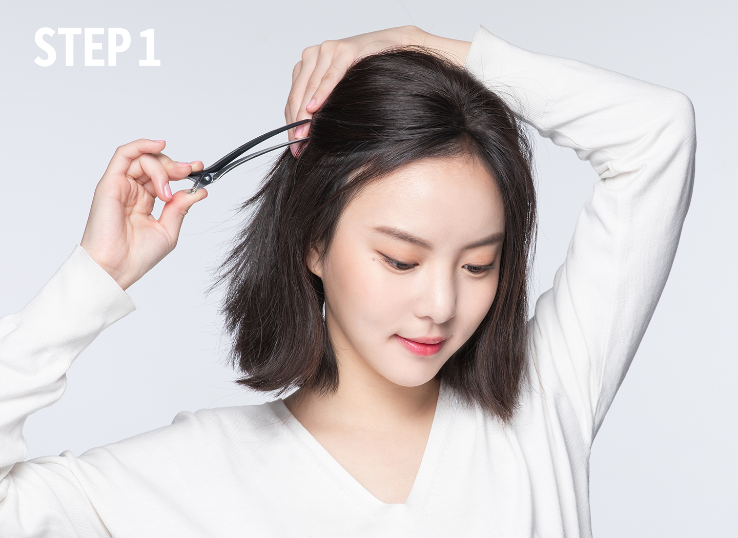내츄럴 웨이브 헤어하는 방법 1