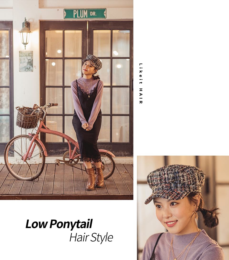 Low Ponytail Hair Style