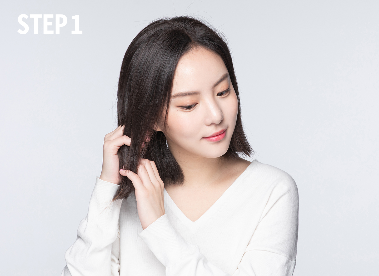 하프 업 포니테일하는 방법 1
