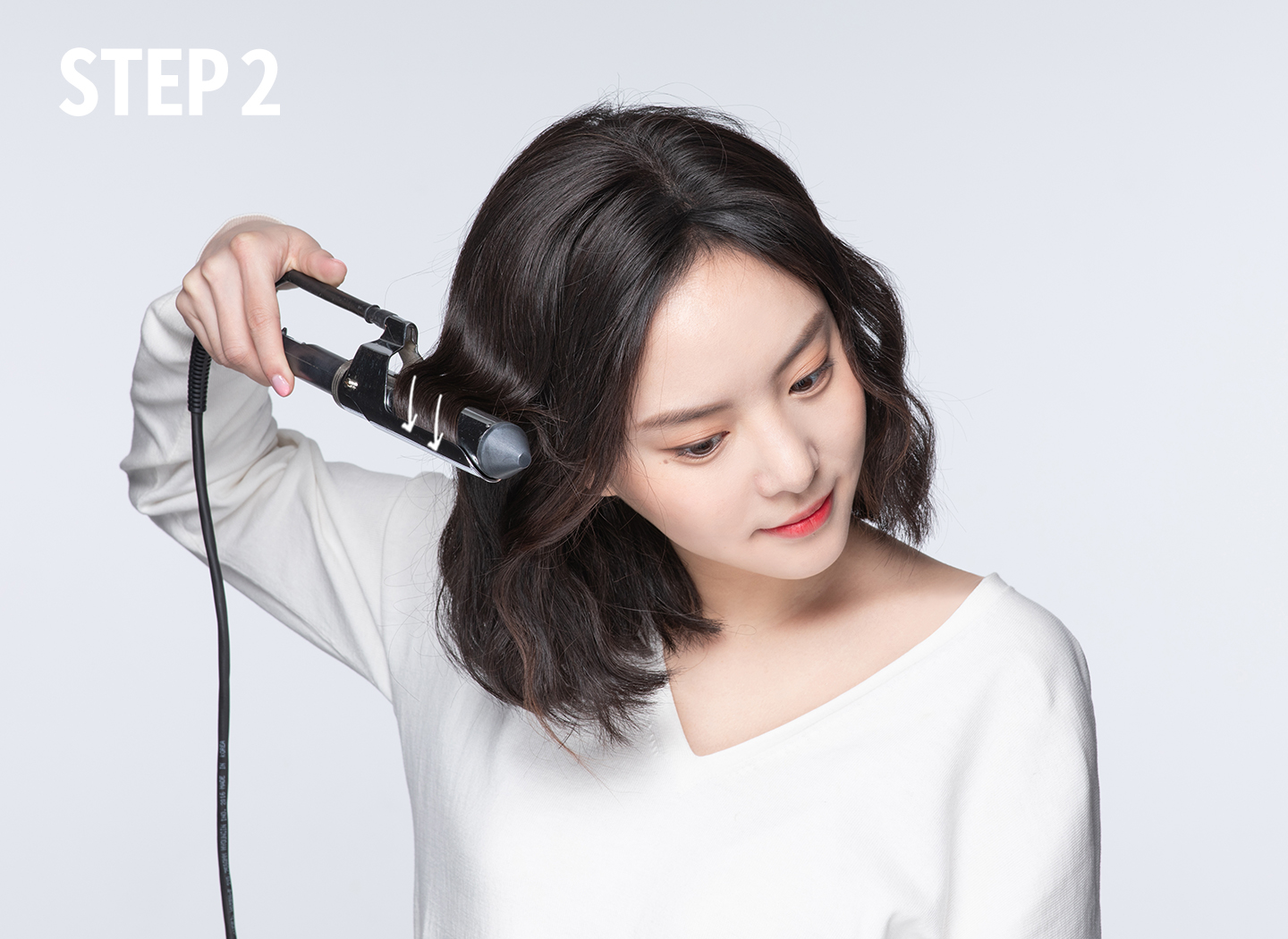 하프 업 포니테일하는 방법 2