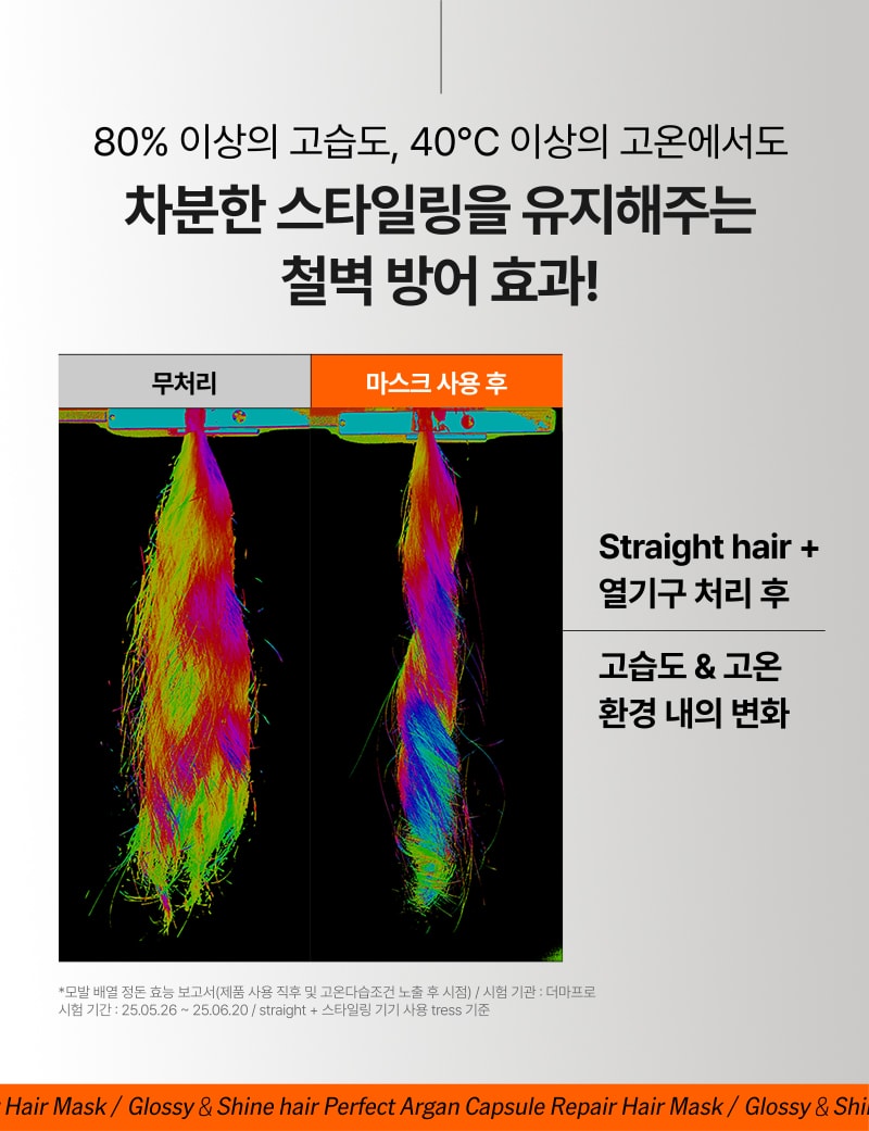 미쟝센 퍼펙트 아르간 캡슐 리페어 헤어 마스크