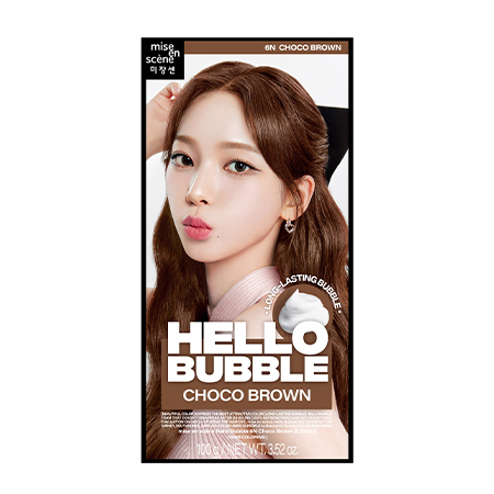 魅尚萱 HELLO BUBBLE 泡沫染髮劑 6N 巧克力棕