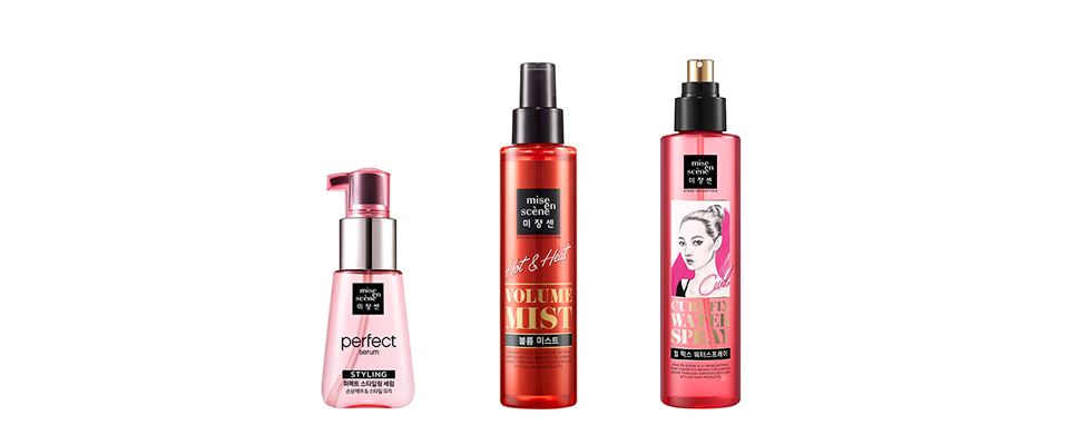 完美造型護髮精油, Hot & Heat Volume Mist, 捲翹固定水感噴霧