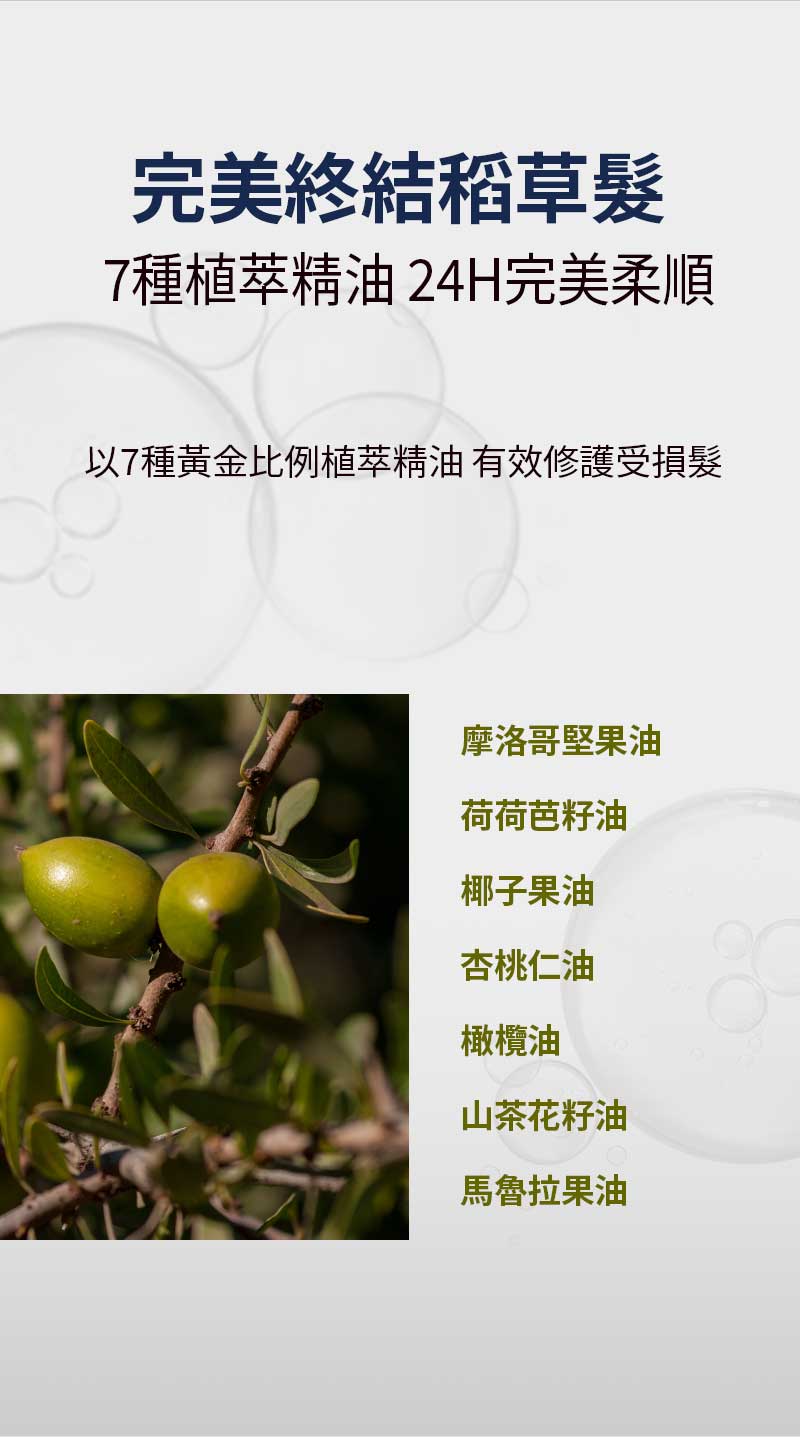 完美水潤護髮精油