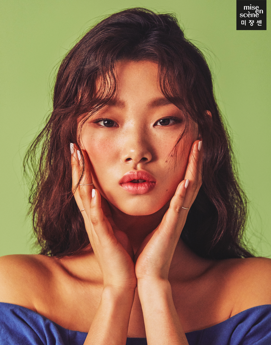 사랑스러운 소녀 같은, 웨이브 퍼피 뱅